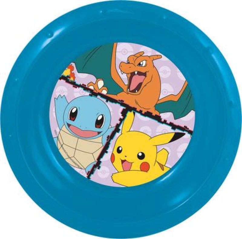 Talíř 22cm POKEMON plast