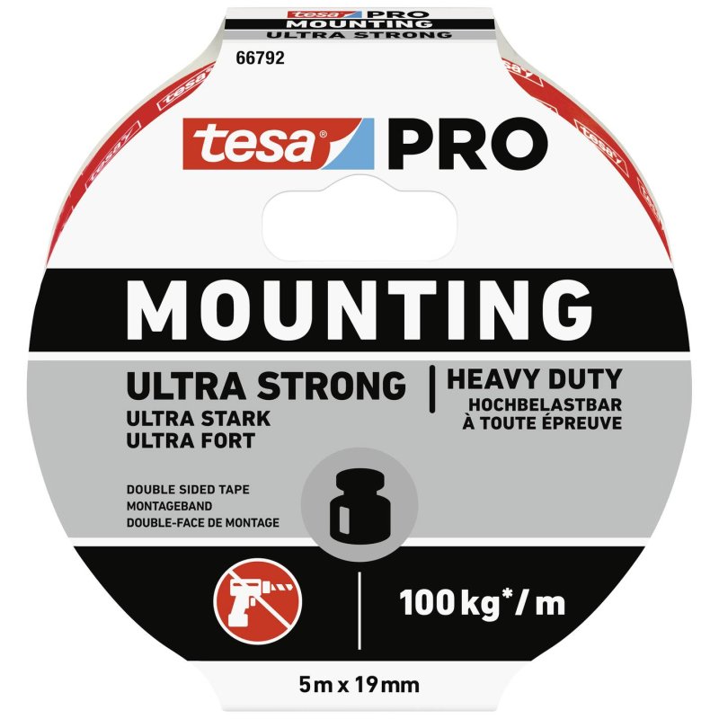 Mont.pás PRO UltraStr.1,5x19mm  5m bílá