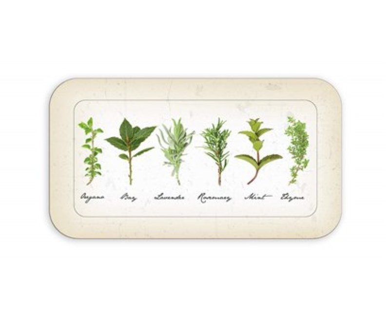 Tác melaminový sendvičový HERBS 29,5 x 16,5 cm