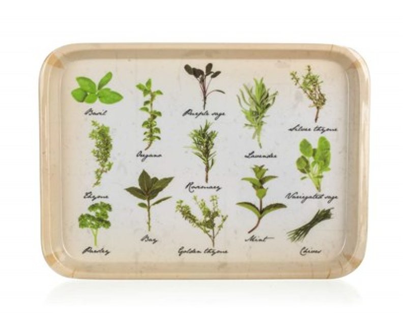 Tác melaminový HERBS 30 x 21,5 cm