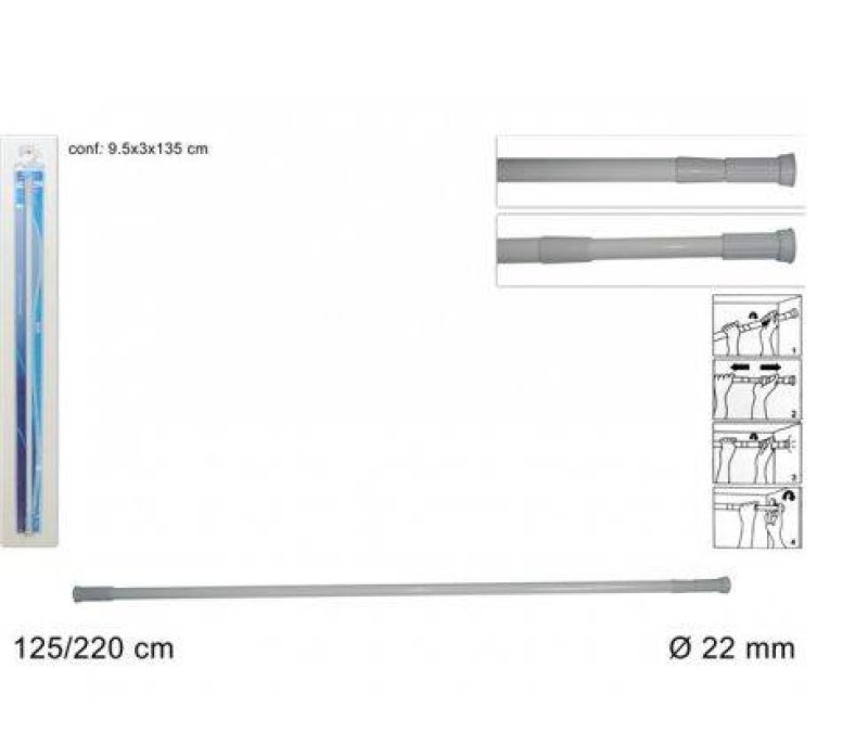 Tyč rozpěrná 125x220cm