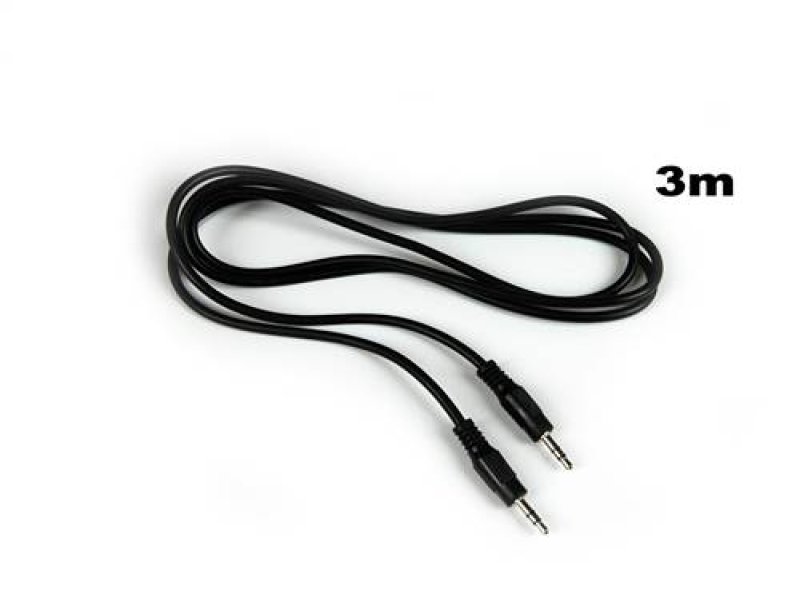 Kabel 2x jack 3,5mm 3m