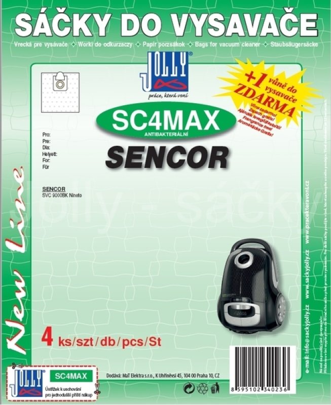 Sáčky Sencor SC4 Max - 3ks
