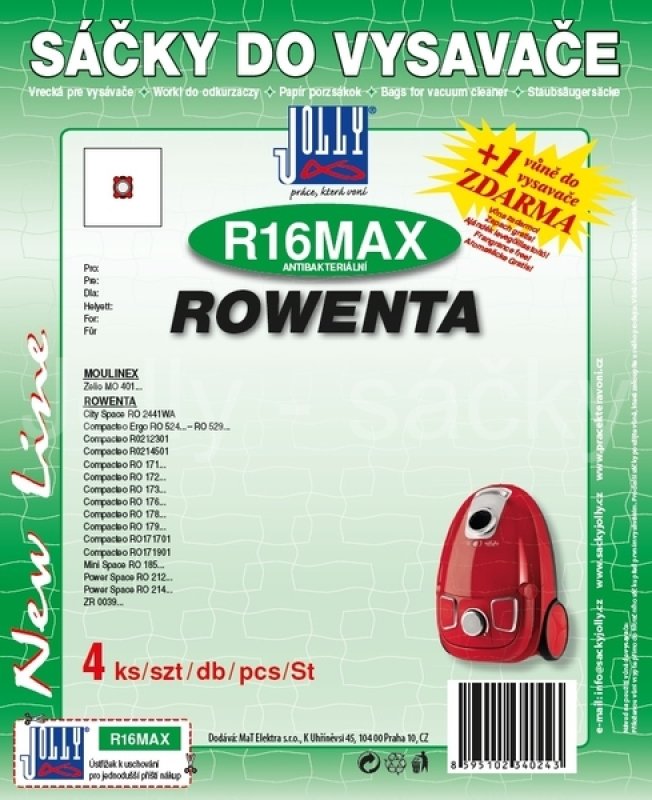 Sáčky Rowenta R16 Max - 4ks