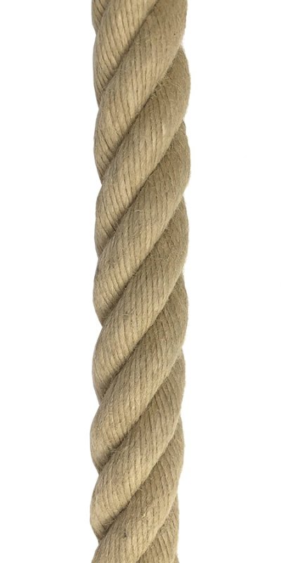 Přírodní lano z materiálu juta - 10mm cena za 1m