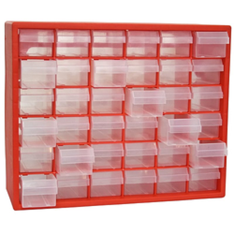 Organizér SBx3045 36 zásuvek 40.5x30.5x65 cm