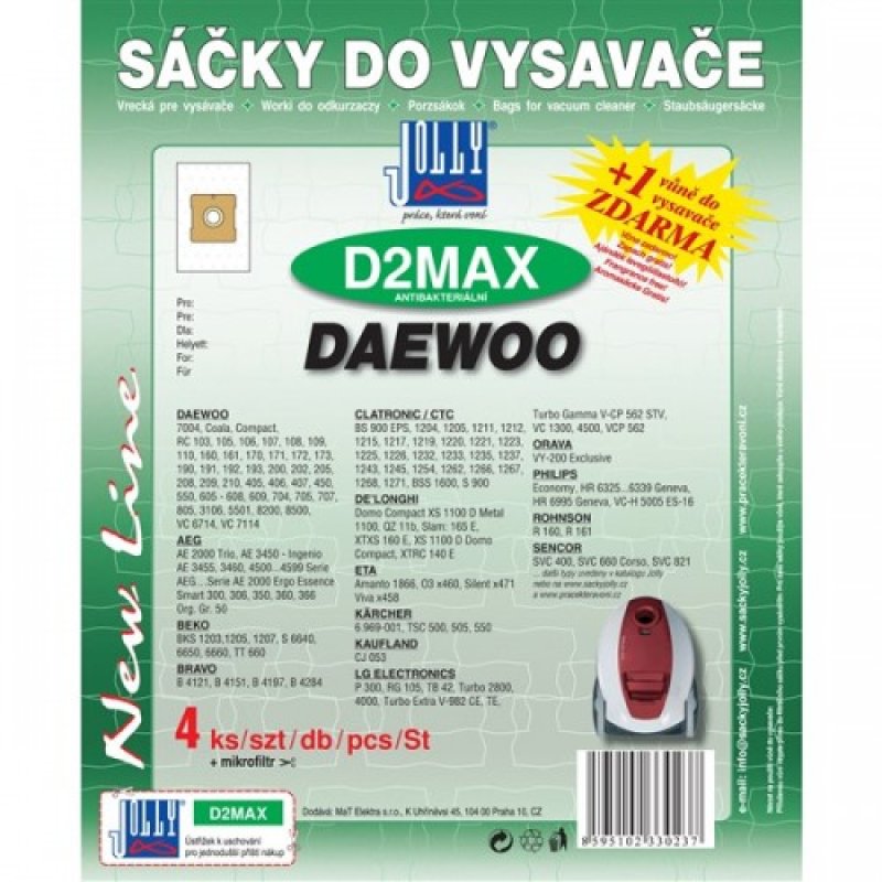 Sáčky DAEWOO     MAX D2  3023S