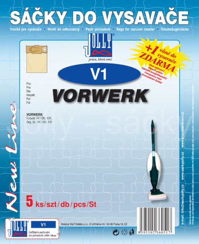 Sáčky Vorwerk V1 - 5ks