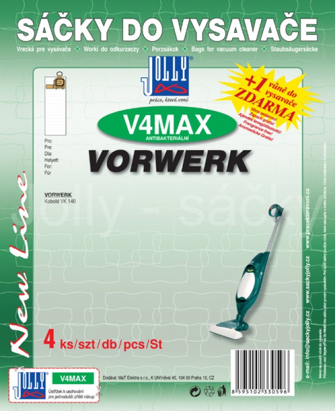 Sáčky Vorwerk V4 Max - 4ks