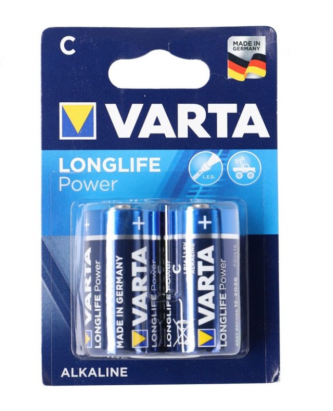 VARTA LR14/2BP LONGLIFE Alkalická / blistr