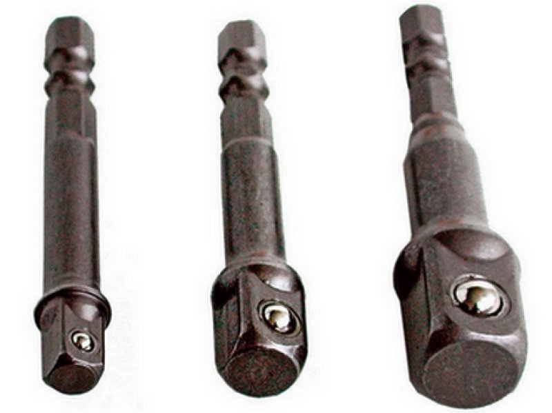 Adaptér 1/4"-3/8"-1/2"