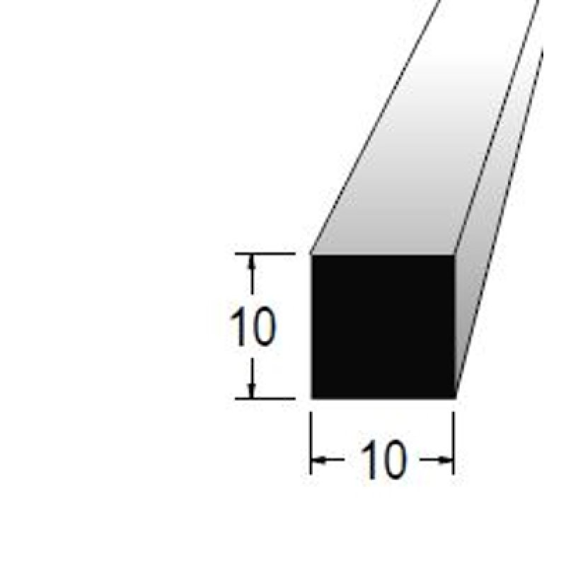 Lišta Hranolek 10x10mm buk