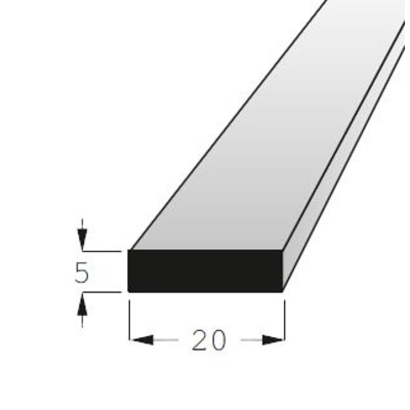 Lišta Hranolek 5x20mm buk