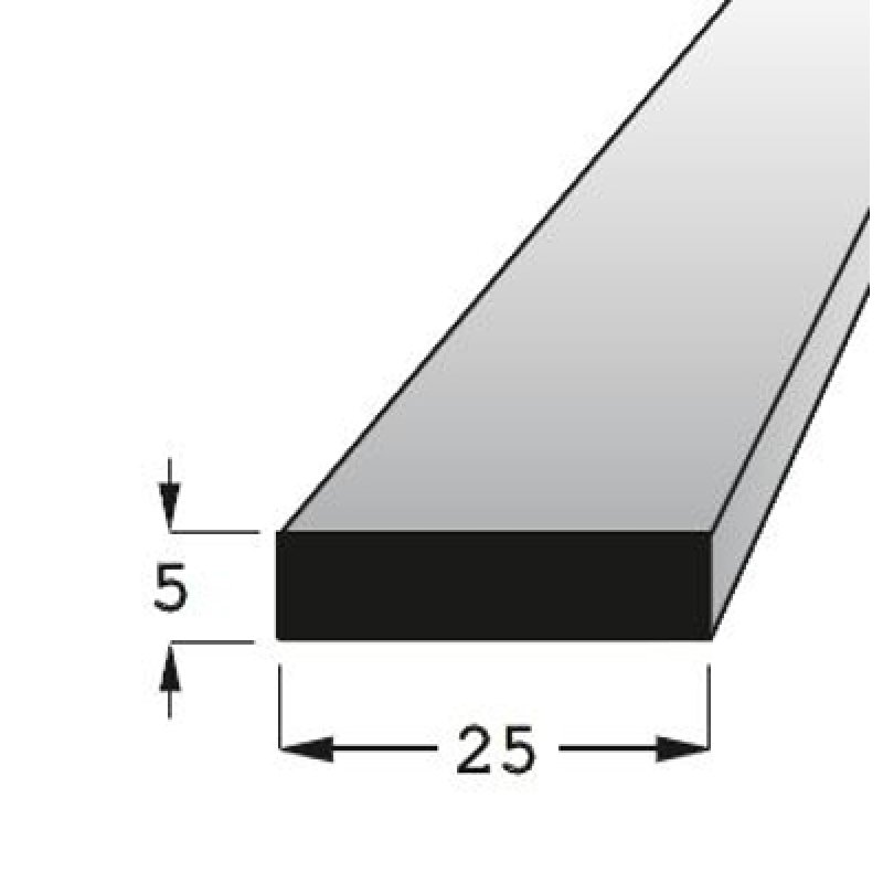 Lišta Hranolek 5x25mm buk