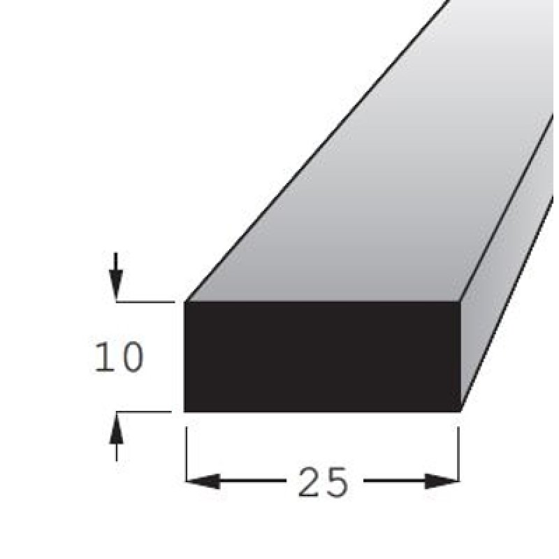 Lišta Hranolek 10x25mm buk