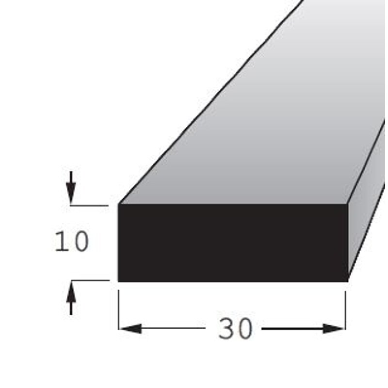 Lišta Hranolek 10x30mm