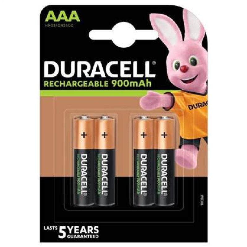 Baterie DURACELL AAA-4 Acu  900Ah