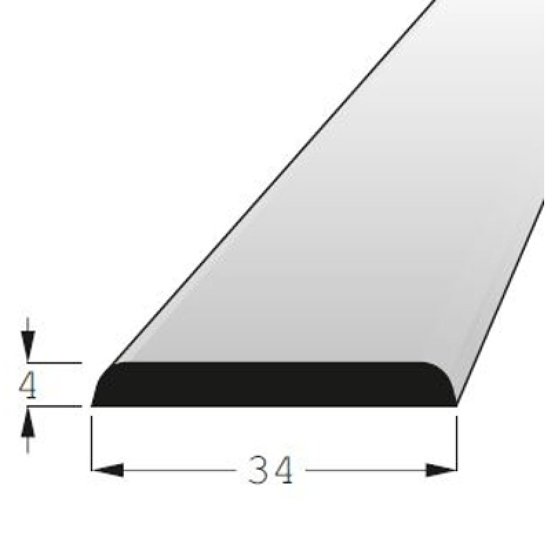 Krycí lišta 4x34mm