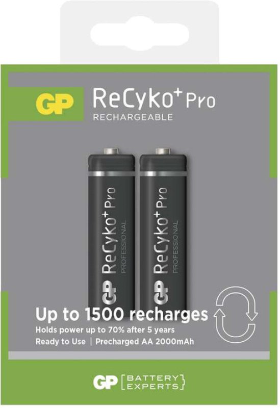 GP ReCyko Pro akumulátor 2 x AA 2000mAh / bal