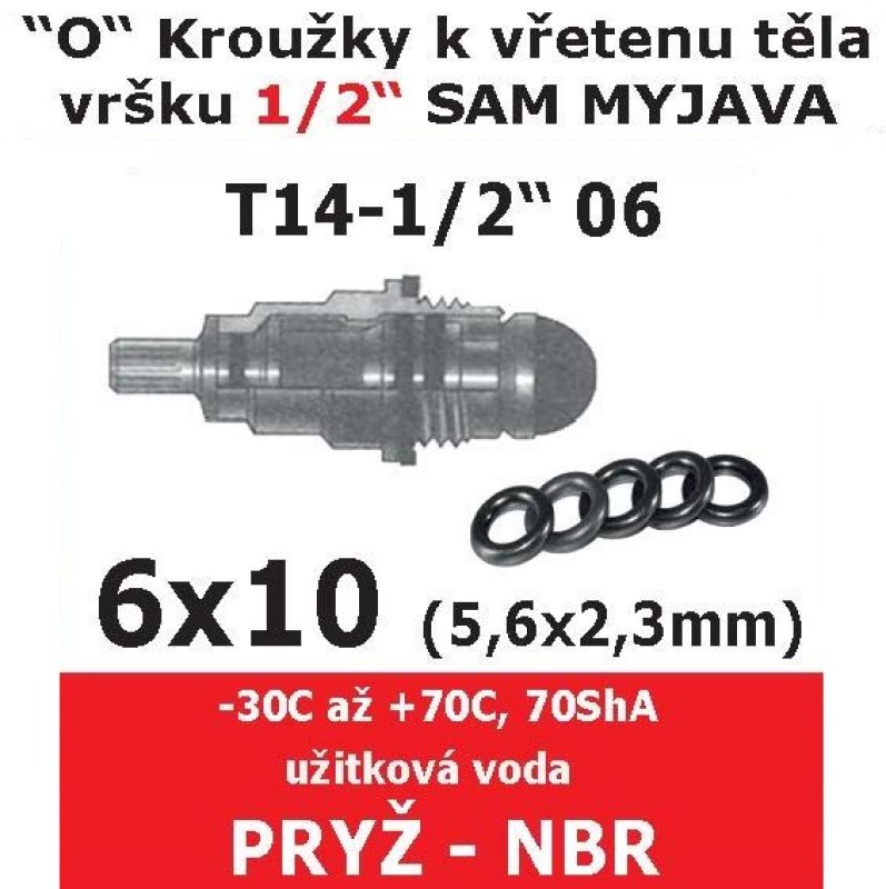 O kroužek 10x6           D1/46