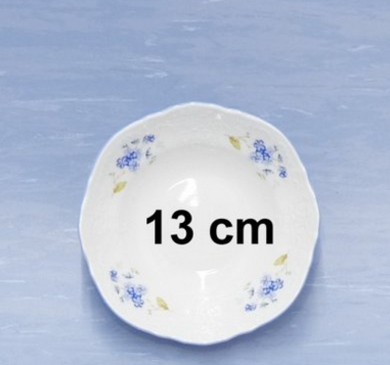 Miska kompot 13cm pomněnky