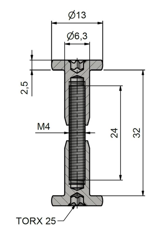 Spojovací kování 32 Zn      8601