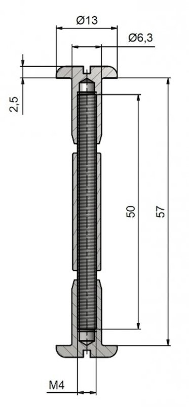 Spojovací kování 57 Zn.    8605